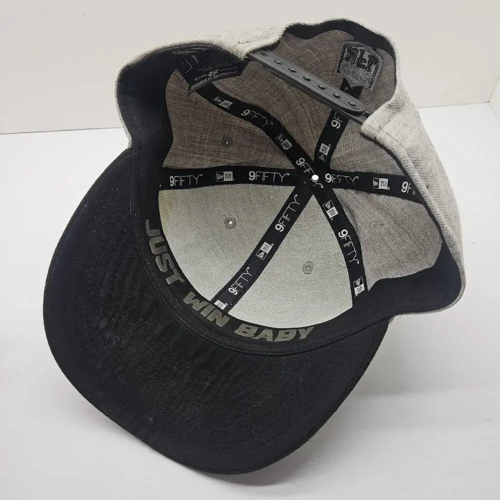 New Era Oakland Raiders NFL 9FIFTY Snapback Cap Hat Black/Gray